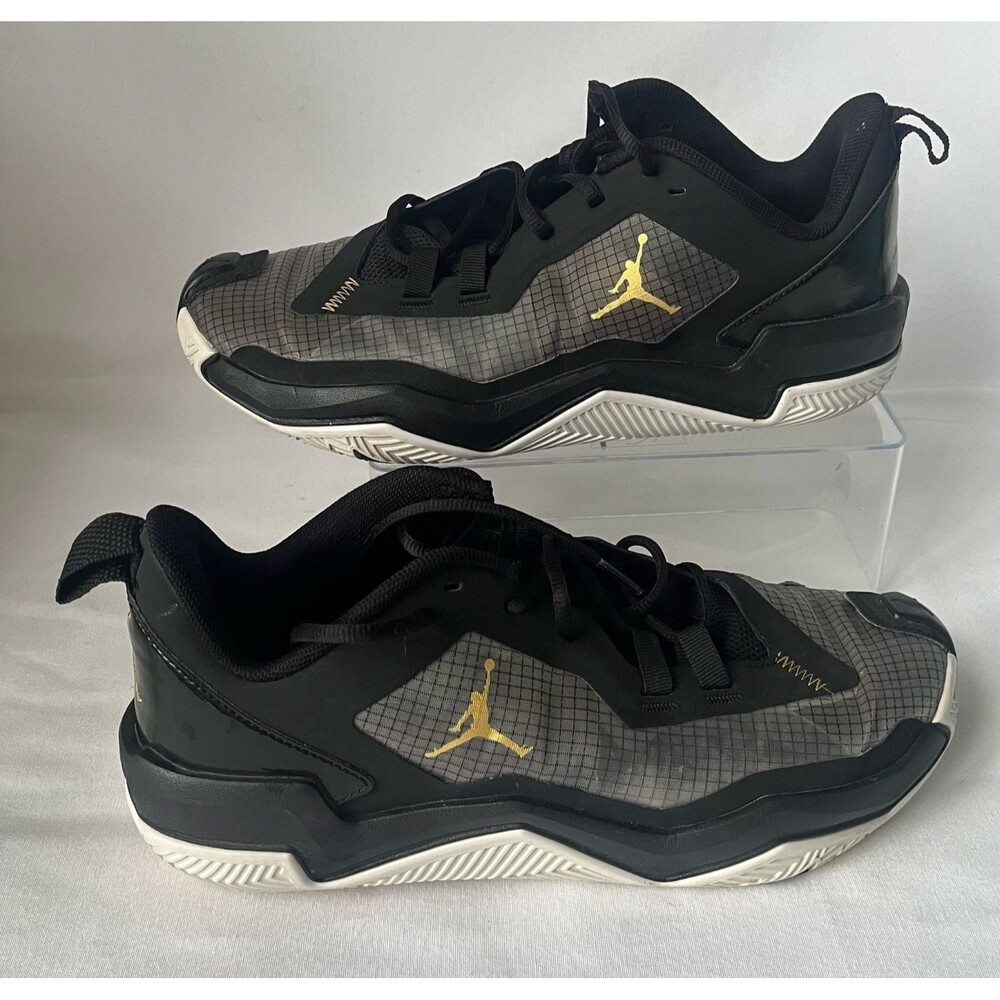Nike Air Jordan One Take 4 Men’s Size 10 Black Gray Gold Basketball Shoes